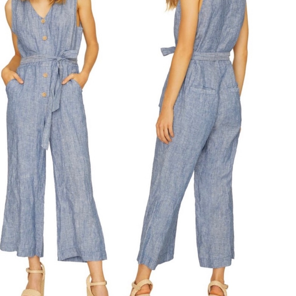 Sanctuary Celene Linen Chambray Jumpsuit